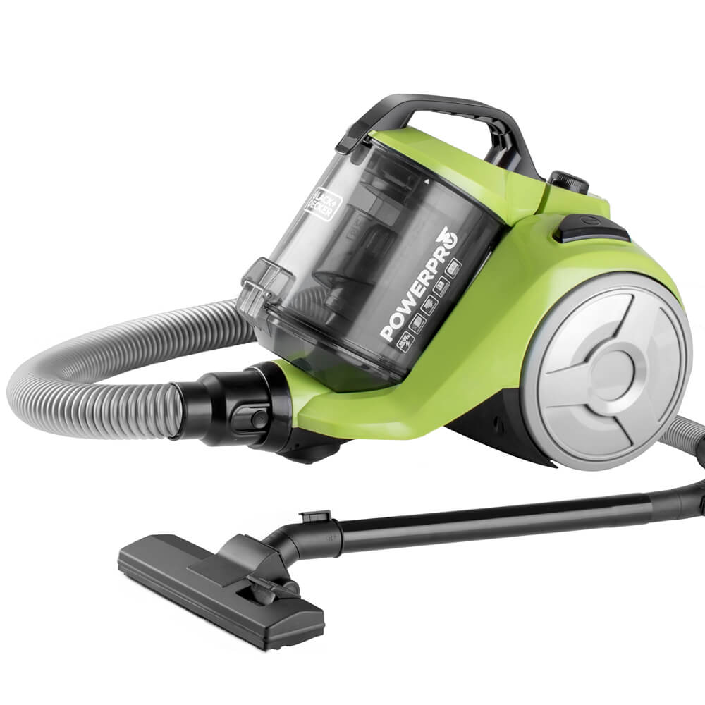 [BD-VCBD8530] ASPIRADORA BLAC&DECKER 2000W 2.5LT COLECTOR DE POLVOHEPA FILTRO VERDE