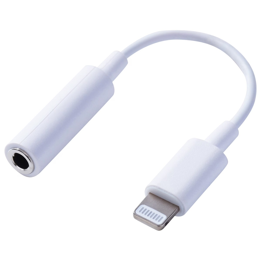 [P000000734] Adaptador de auriculares Lightning a Jack de 3,5 mm